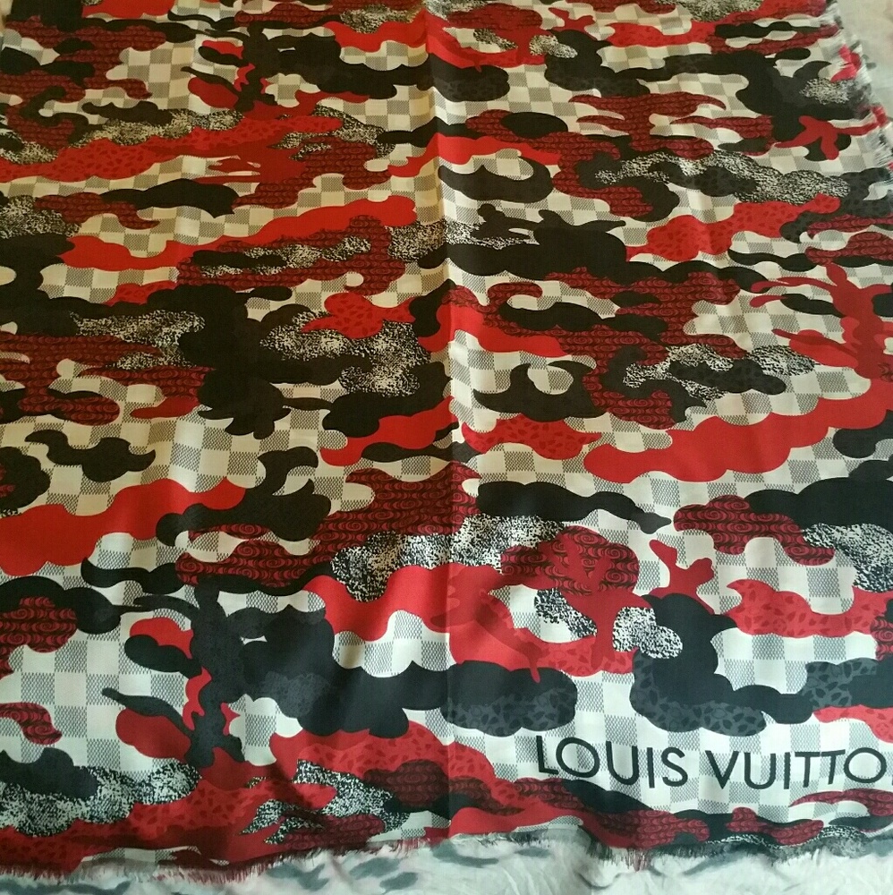 Louis Vuitton Patchwork Monogram shawl